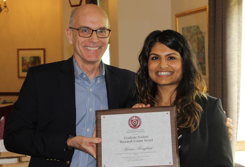 Heena Manglani with Charles Emery Heena Manglani with Charles Emery