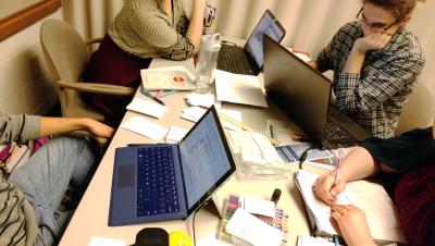Students Studying