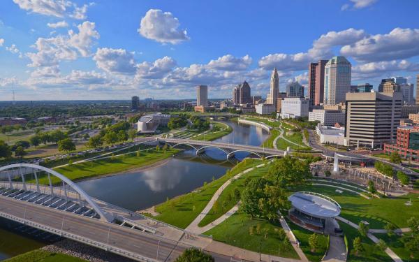 The Scioto Greenway in Columbus, Ohio
