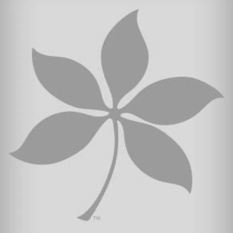 Gray buckeye leaf