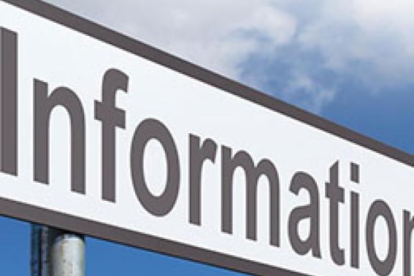 Road Sign "information"