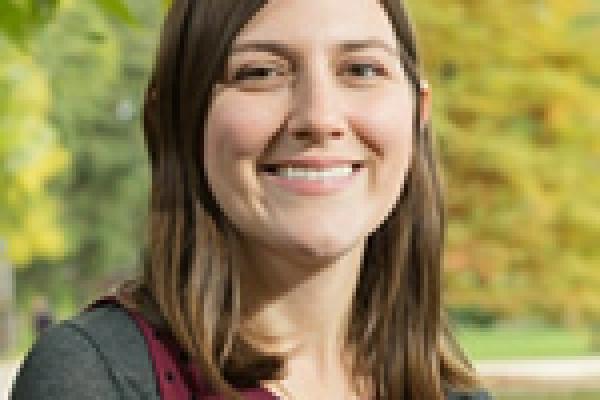 A headshot of Kathryn Lenz, an assistant professor in the Psychology Department at OSU